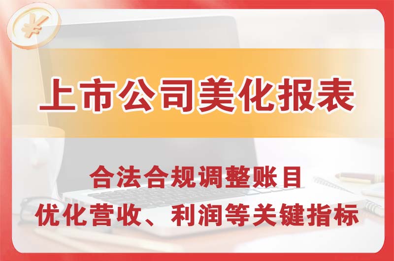 经区上市公司美化报表