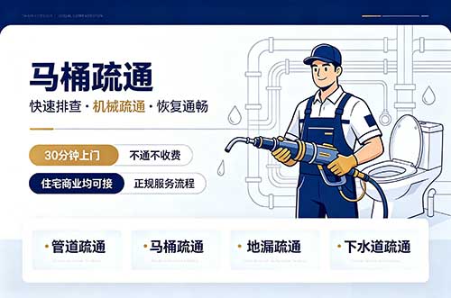 经区马桶疏通