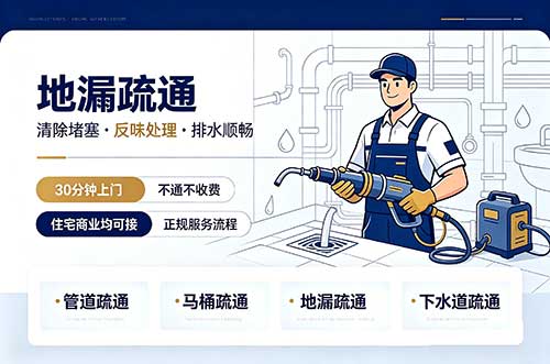 经区地漏疏通