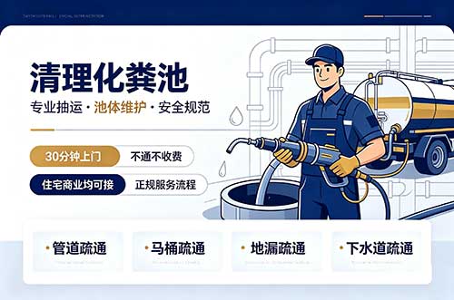 经区清理化粪池